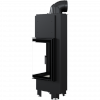 Kominek powietrzny stalowy MBN prawy BS 10 kW