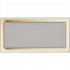 KRATKA kominkowa 22x45 pozłacana
