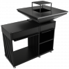 Palenisko ogrodowe QUADRUM z grillem horizontal