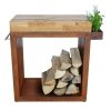 Stolik Artiss duży 80x45x91cm corten