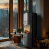 Piec stalowy koza ROLLO Wysoki fi 150 7 kW