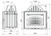 Wkład kominkowy żeliwny INVICTA 700 GRAND ANGLE ECO z szybrem