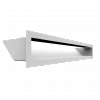 Kratka kominkowa LUFT biały 9x60