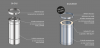 BI-GAS/DUALINOX Ø100/150mm - podłączenie koncentryczne/komin zewnętrzny izolowany - kominek gazowy