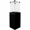 Ogrzewacz gazowy PATIO szkło/czarny - sterowanie manualne