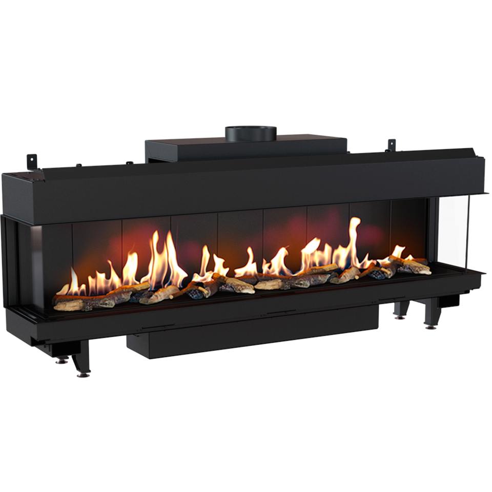 KOMINEK GAZOWY LEO 200 lewy prawy - Kominki KRATKI - Kominki