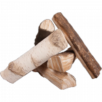 Elementy ozdobne, drewienka ceramiczne MIX