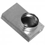 Redukcja 90° kanał-flex Ø125mm