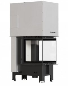 Kominek powietrzny stalowy KRATKI REGNOR 500/500 7 kW Ø 200 3-szybowy