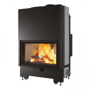 Wkład kominkowy z płaszczem wodnym Edilkamin Widro H28 CS EVO (układ zamknięty)