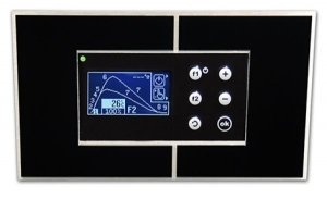 Sterownik kominka RT-08 OS Grafik Black
