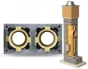 System Kominowy Ceramiczny 2K STANDARD fi 160