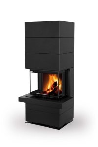 Kominek modułowy ROMOTOP Cara CS N 03 - metal