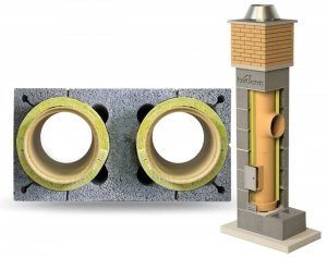 System Kominowy Ceramiczny Dual 2K UNIWERSAL fi 160