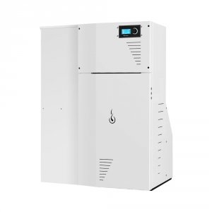 Kocioł na pellet Lidia Compact mini 35 kW z zasobnikiem bocznym