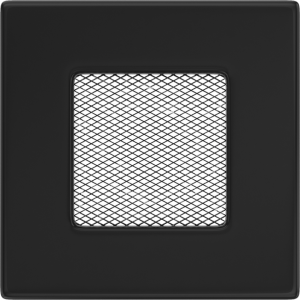 KRATKA kominkowa 11x11 czarna