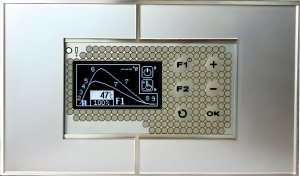 Sterownik kominka RT-08 OM Grafik II Grey