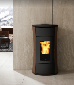 Piec na pellet Edilkamin CHERIE H 10 EVO stalowy