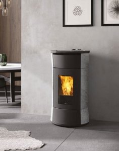 Piec na pellet Edilkamin CHERIE H 14 EVO steatyt