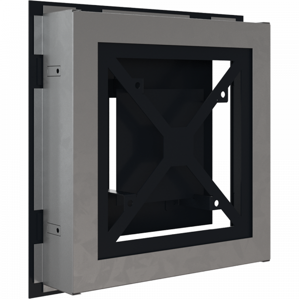 Kratka kominkowa WIND czarna 22x22