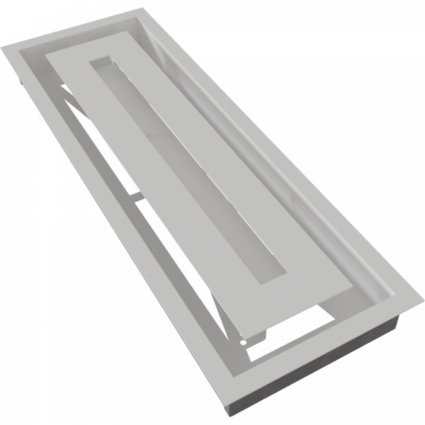 Kratka kominkowa WIND biała 17x49