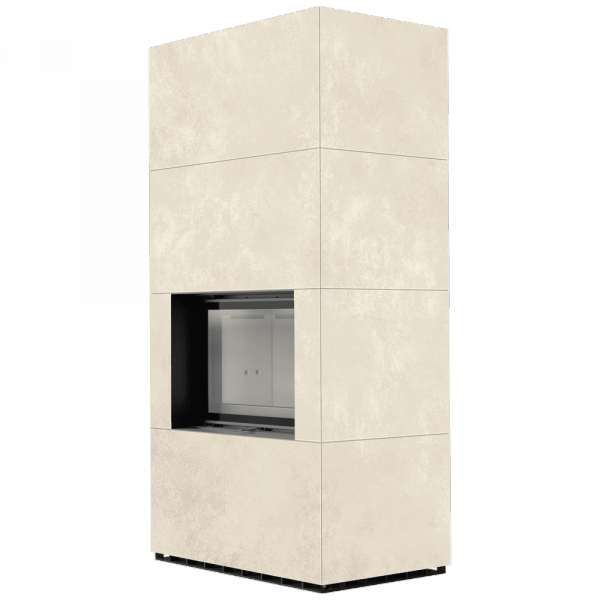 Kominek powietrzny modułowy FLOKI BOX 8 kW Ø 160 zabudowa ze spieku