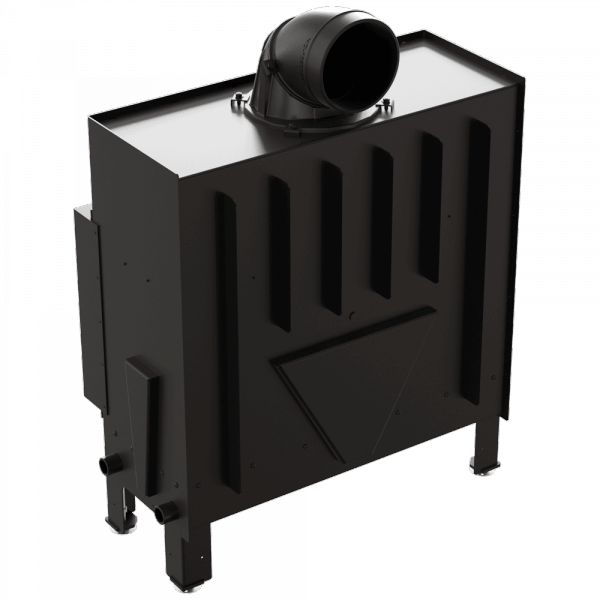 Kominek powietrzny stalowy FLOKI L 12 kW Ø 200