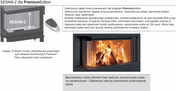 Wkład kominkowy SPARTHERM Premium V-1V-87h