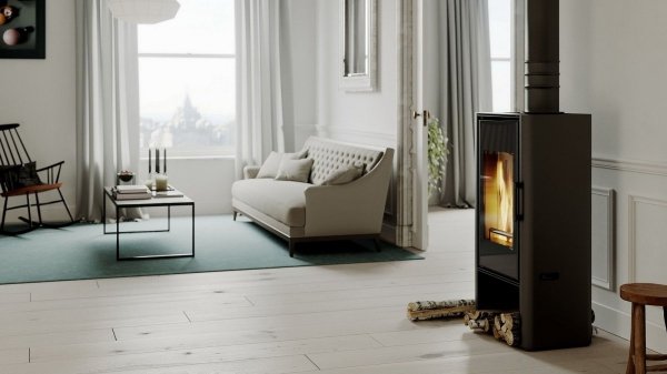 Piec wolnostojący DEFRO SOLUM LOG 9 kW