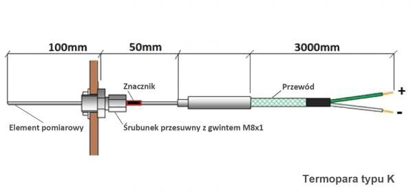Sterownik kominka RT-08 OS Grafik Black