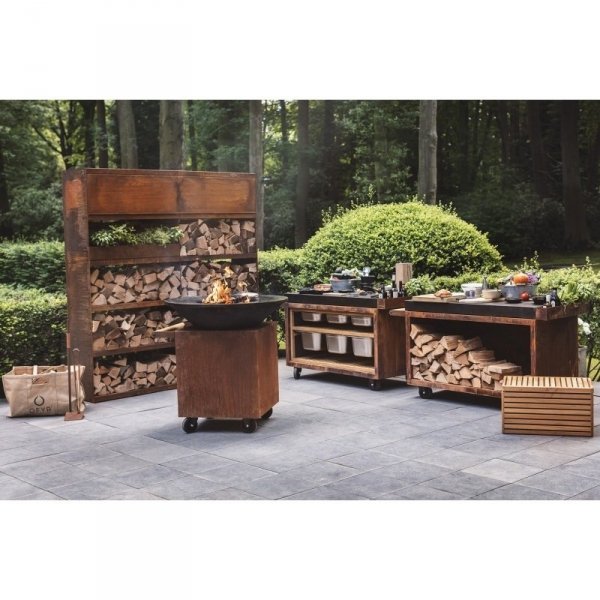 OFYR Wood Storage Corten 200