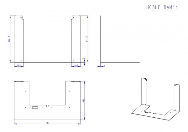 ROMOTOP Ramka HC3LE