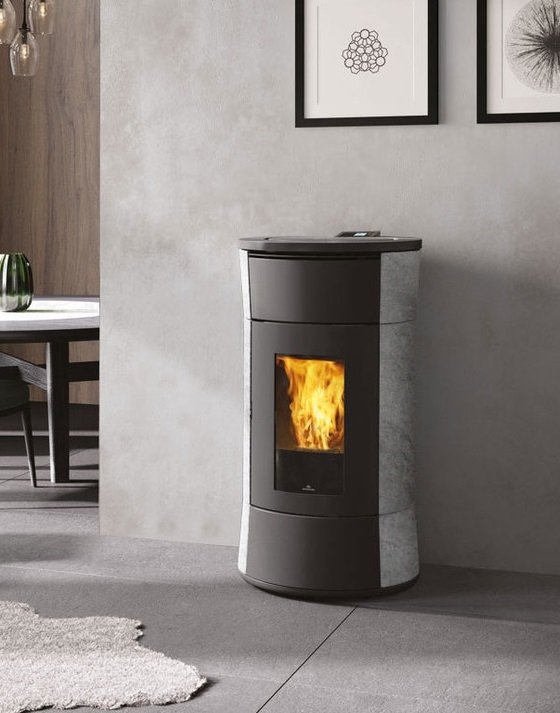 Piec na pellet Edilkamin CHERIE H 14 EVO steatyt