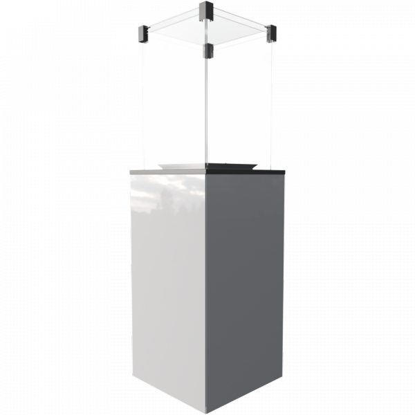 OGRZEWACZ GAZOWY PATIO M panel biały - PATIO - Kominki KRATKI.PL