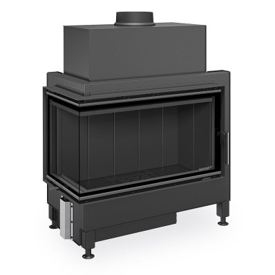 Wkład kominkowy ROMOTOP HEAT L 4G S 81.51.40.24 - szyba łączona