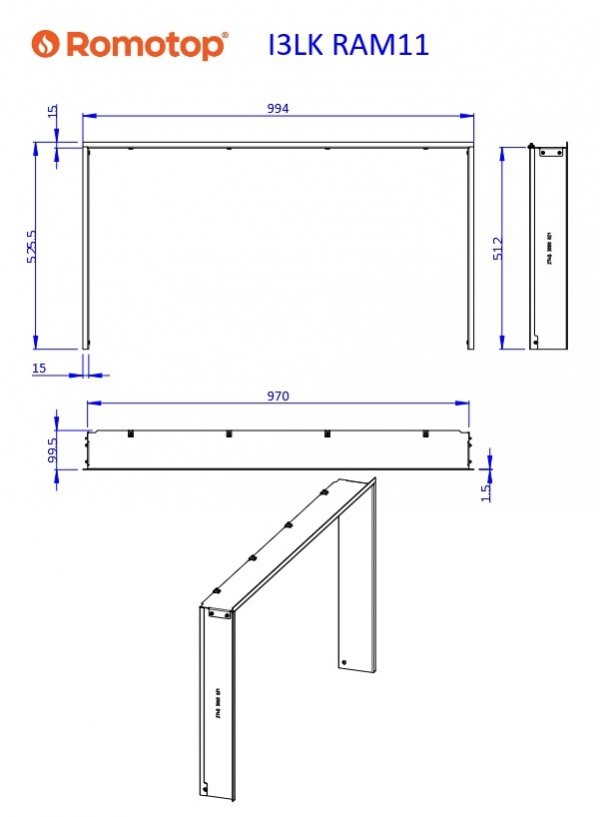 ROMOTOP Ramka I3LK