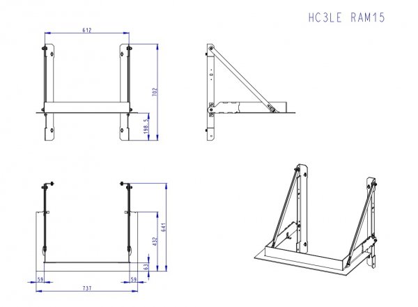 ROMOTOP Ramka HC3LE
