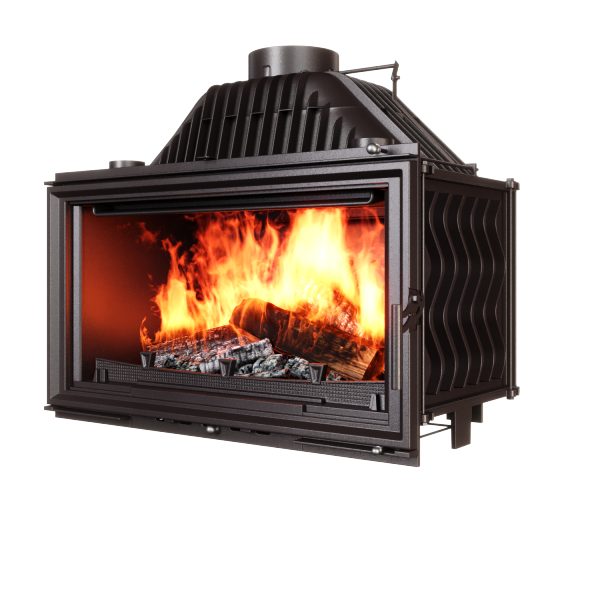 KAWMET Wkład kominkowy żeliwny W15 (16,3 kW) ECO