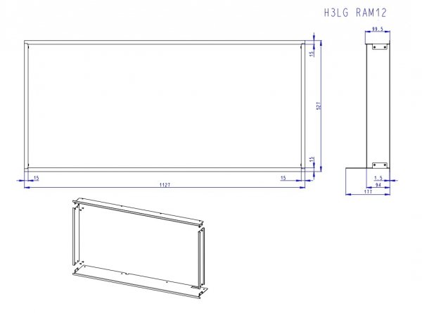 ROMOTOP Ramka H3LG