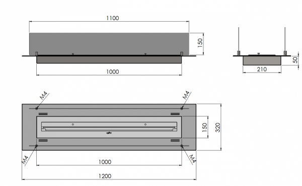 INFIRE INSERT 1200