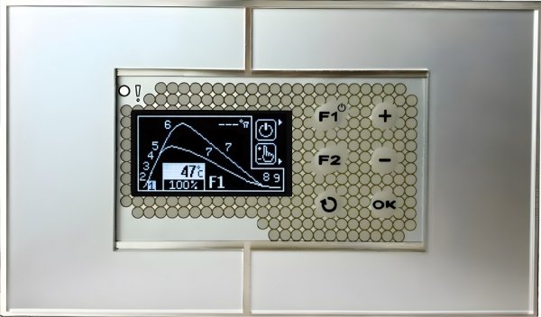 Sterownik kominka RT-08 OS Grafik II Grey