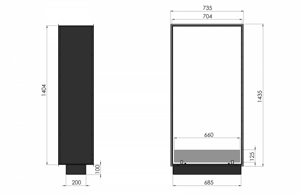2SIDE 1400 SLIM VERTICAL