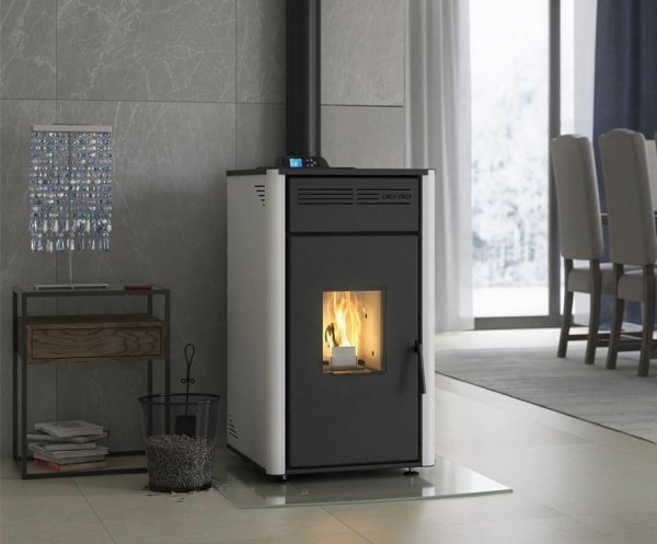 Piec na pellet DEFRO HYDROPELL - Ogrzewacz Pomieszczeń