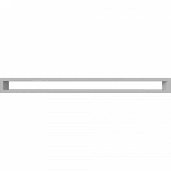 KRATKA kominkowa TUNEL biała 6x80