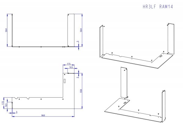 ROMOTOP Ramka HR3LF