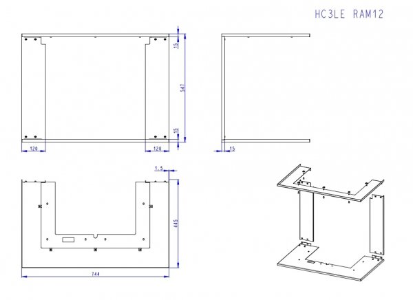 ROMOTOP Ramka HC3LE