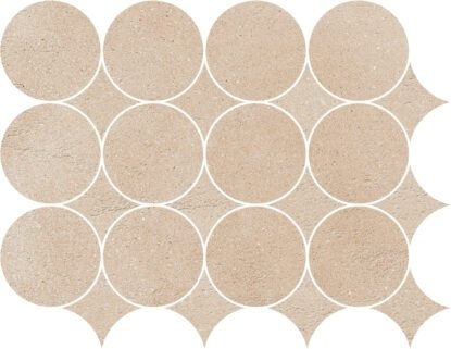 MARAZZI slow calce mosaico circolare 321x416 mm g1 m2 Opak. 0.44 g1 m2