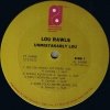 Lou Rawls - Unmistakably Lou (LP)