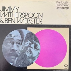 Jimmy Witherspoon & Ben Webster - Previously Unreleased Recordings (LP)