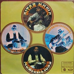 Debabrata Chaudhuri With Faiyaz Khan - Sitar Music Meditations (LP)